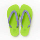 buntA b-sandal smooth lime / purple