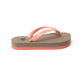 buntA b-sandal smooth  beige/coral