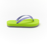 buntA b-sandal smooth lime / purple
