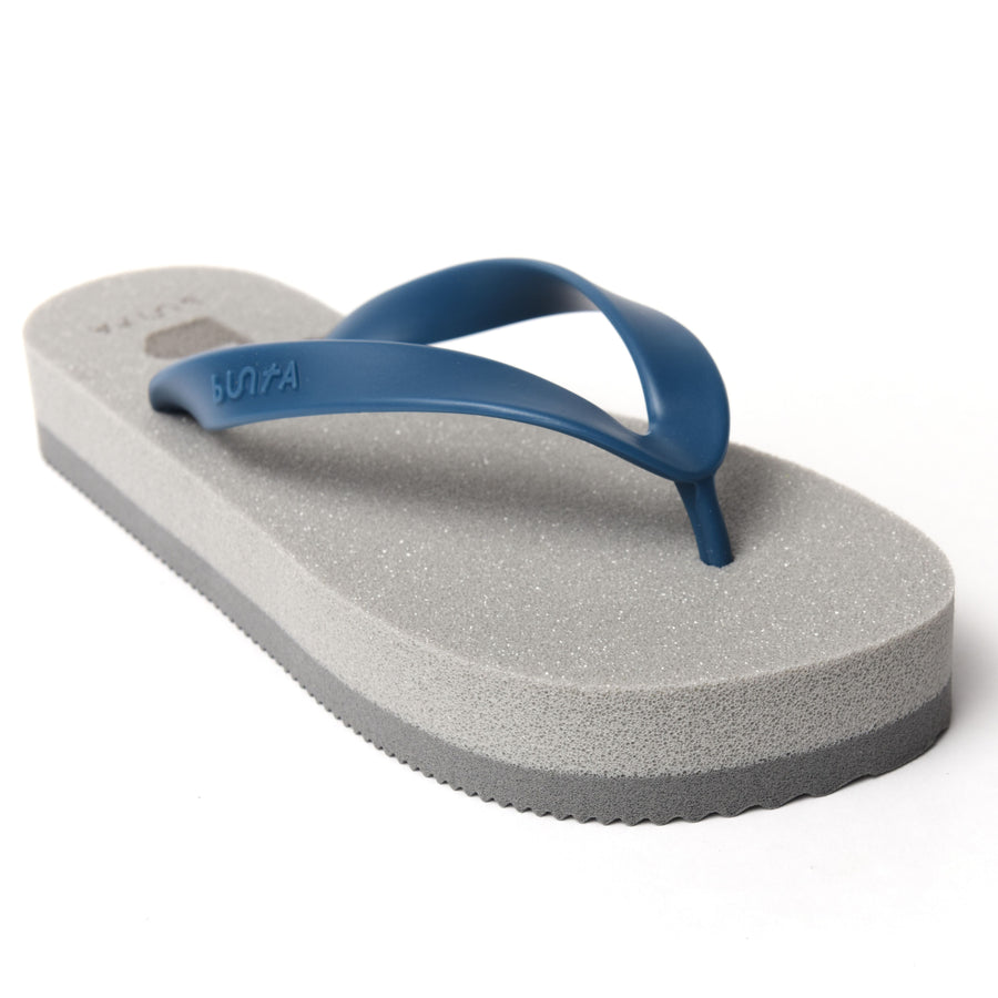buntA b-sandal smooth  gray/blue
