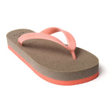 buntA b-sandal smooth  beige/coral
