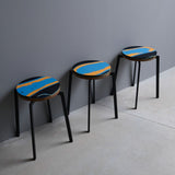 buntA shikimono sitting round - black mix