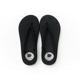 buntA  waraji sandal_atsuzoko black