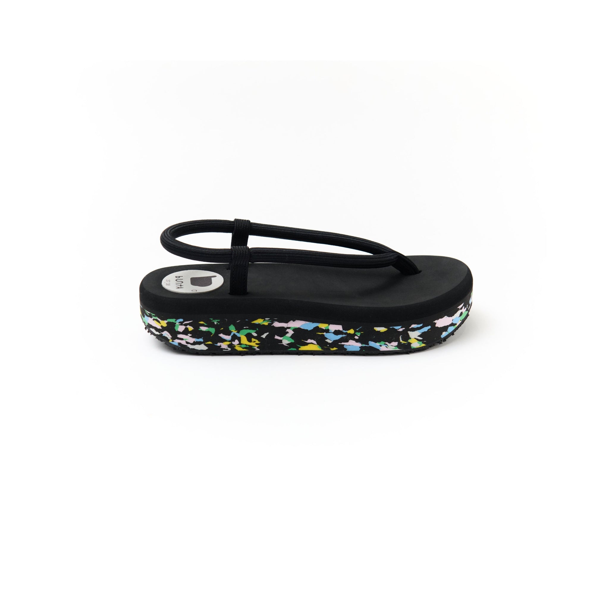 buntA waraji sandal_atsuzoko black