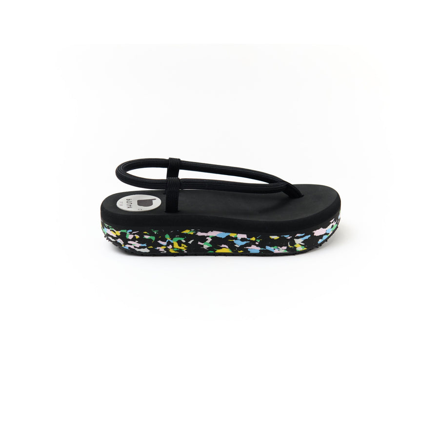 buntA  waraji sandal_atsuzoko black