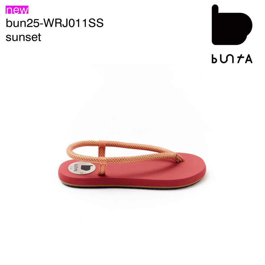 buntA waraji sandal sunset